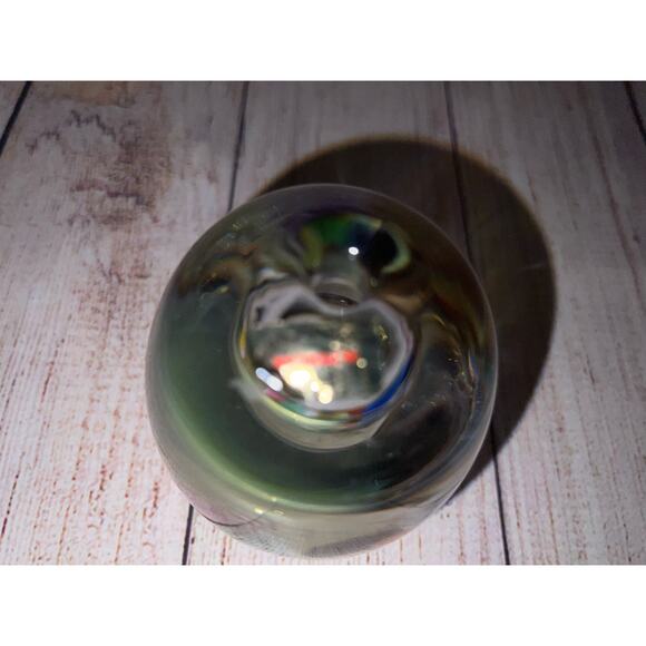 Confetti Hand Blown Candle Holder Votive Great Condition - Picture 7 of 12